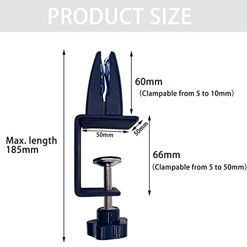 Dimensions et caractéristiques d'un serre-joint
